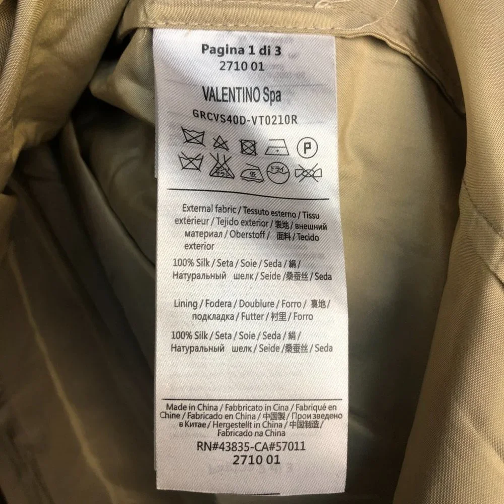 RED Valentino Silk Strapless Dress Black Sz 40, US 2 - Picture 11 of 16